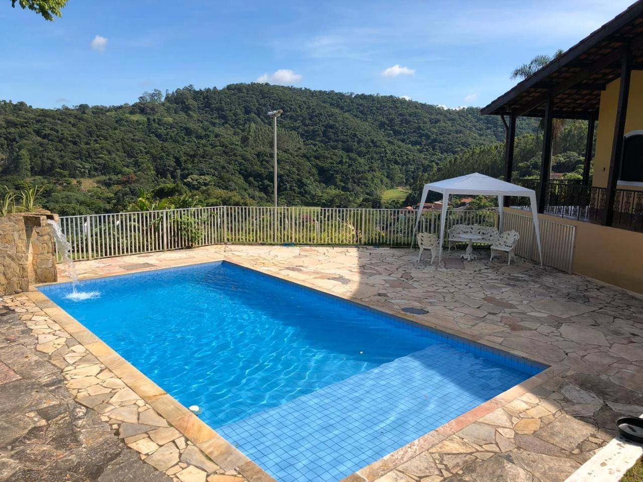 Recanto Atibaia Piscina, Area Gourmet E Vista Incrivel! Dış mekan fotoğraf